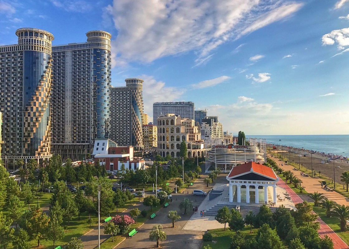 Batumi skyline — Black Sea coast real estate